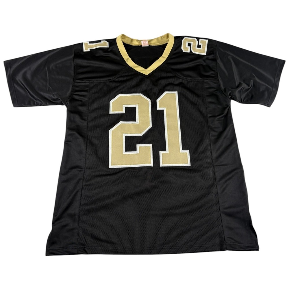 New Orleans Saints Jersey Mens XL Black‎ #21 Jamaal Williams Football NFL Signed